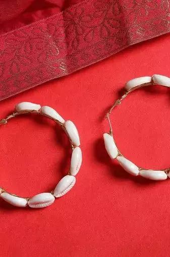 Shell Cowrie Earrings