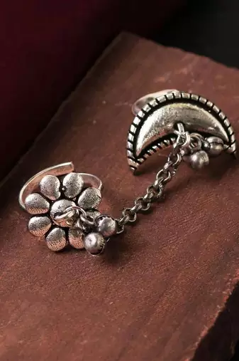 Oxidised Double Ring