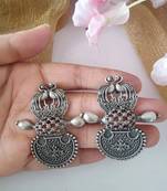 Silver Plated Trendy Earrings