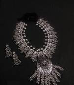 Oxidized Long Necklace set