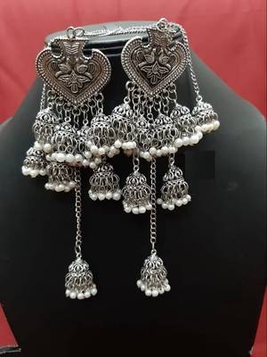 Long Jhumki Earrings 1