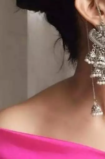 Long Jhumki Earrings