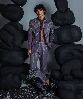 Deep purple symphony jacket set 1