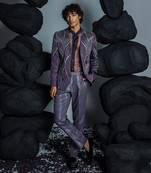 Deep purple symphony jacket set
