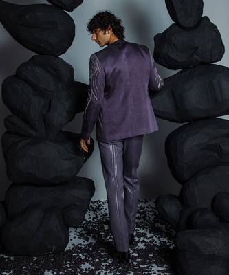 Deep purple symphony jacket set 4