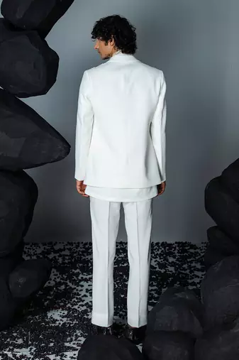Ivory charm jacket set