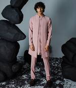 Rose brown rosebrown kurta shrug set