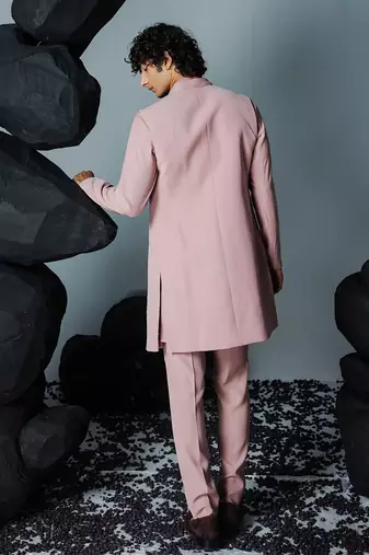Rose brown rosebrown kurta shrug set