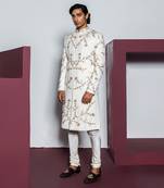 Ivory royal sherwani set