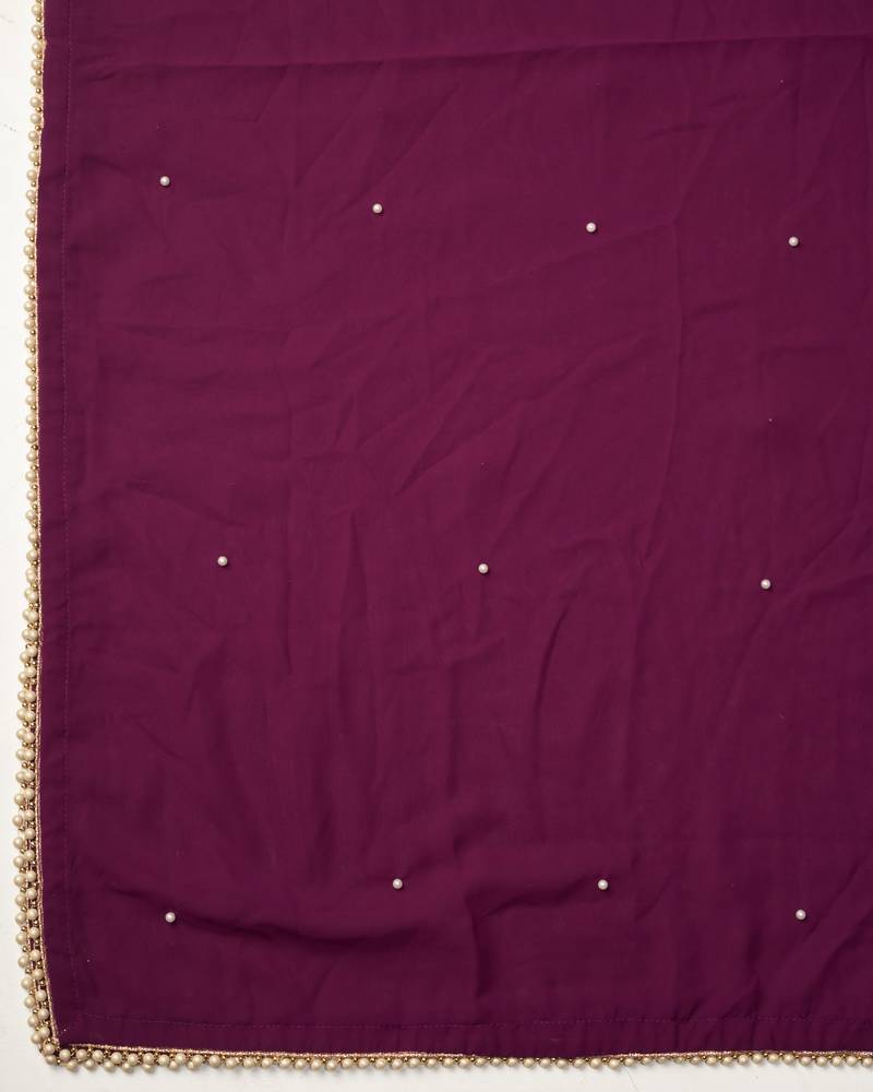 Trendmalls Purple Georgette heavy Sequence Embroidered, Party Wear Semi-stitched Latest Lehenga Choli With Dupatta