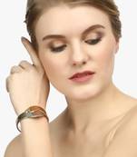 Women 24k gold-plated embellished designer bracelets