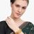 Women set of 2 24k gold-plated stone-studded embellished designer bangles