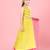 Aarika girls yellow-yellow colour lehenga choli