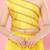 Aarika girls yellow-yellow colour lehenga choli