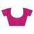 Kimisha women's magenta silk saree with unstitched blouse piece