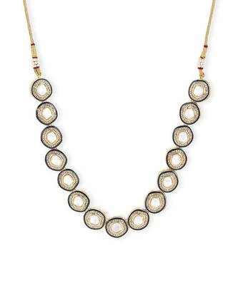 Gold kundan neckpiece 2