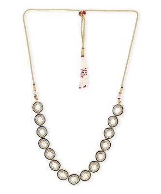 Gold kundan neckpiece 3