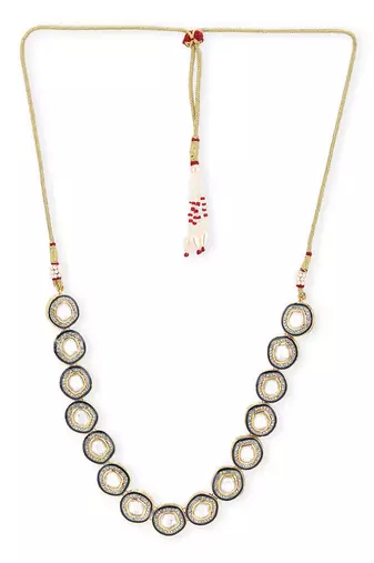 Gold kundan neckpiece