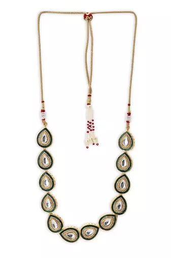 Gold kundan neckpiece