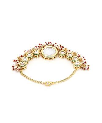 Gold kundan bracelet 3