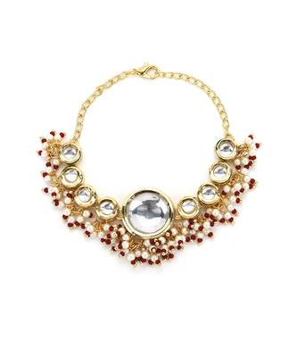 Gold kundan bracelet 4