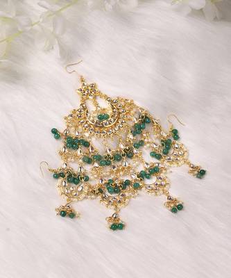 Gold kundan jhoomar 4
