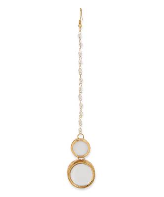 Gold kundan maang tikka 2