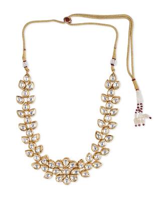 White kundan neckpiece 4