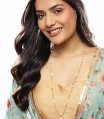 Golden kundan neckpiece