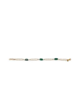 Green kundan anklets 3