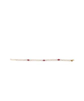 Pink kundan anklets 3