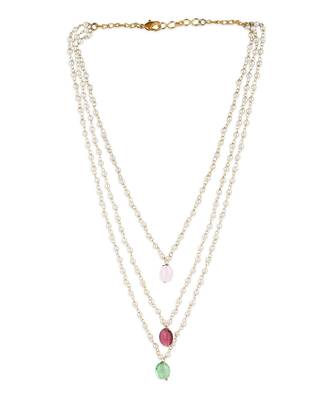 White kundan anklets 4