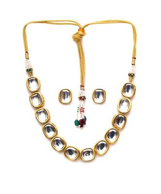 Gold kundan choker set 4