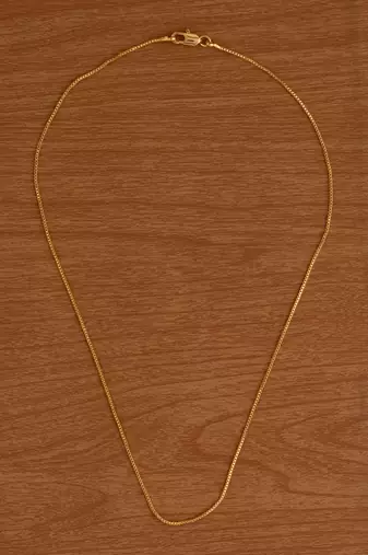  thin baby chain 18" one gram gold