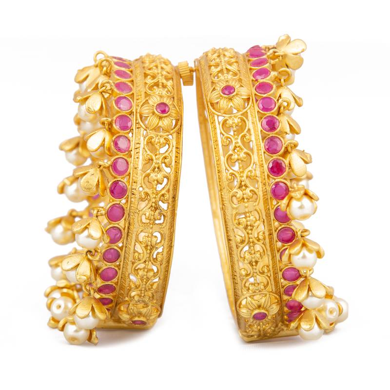 Designer Openable Kada/Bangles Set