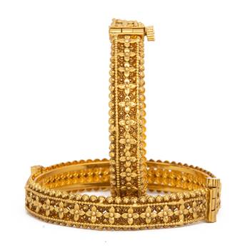 Premium Quality Brass Openable Kada/Bangles Set 1
