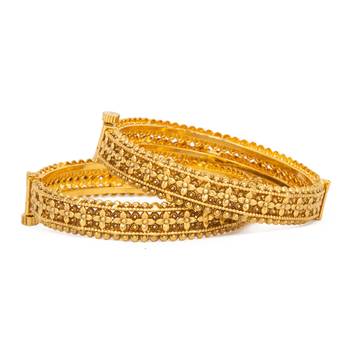 Premium Quality Brass Openable Kada/Bangles Set 2