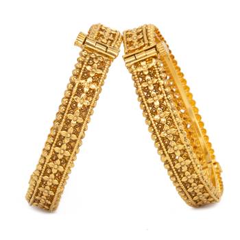 Premium Quality Brass Openable Kada/Bangles Set 3