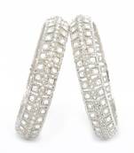 Silver Plated Brass Kada/Bangles Set