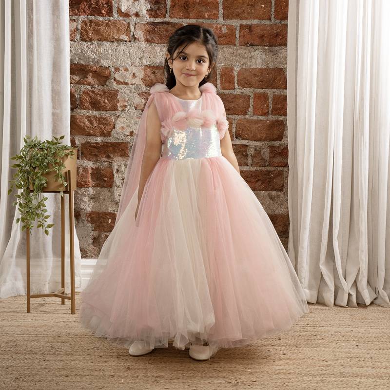 Ministitch Open sleeves Sequin Flower Applique body party ball