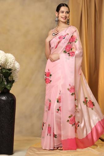 Rose-Pink Sari