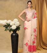 Dreamy Rose Sari