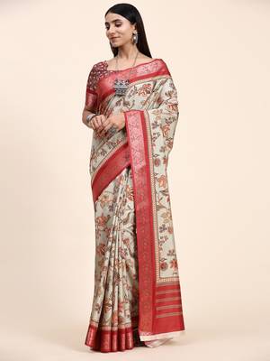 Kalamkari Floral Pattern 4