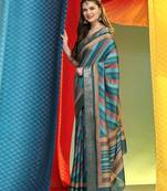 Printed Lehriya Saree