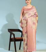 Chiku Printed Saree