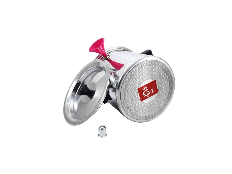 Kinox Aluminum Milk Double Boiler Silver 1.5 Ltr With Inductionn Base
