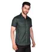 PRINTCULTR Men's Cotton Blend Casual Designer Solid Color Shirt