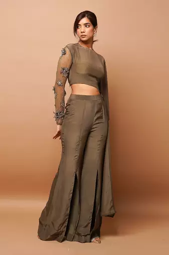 Dusky olive indo co ord set