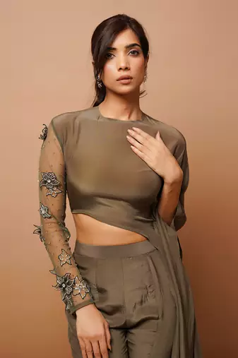 Dusky olive indo co ord set