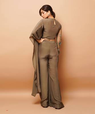 Dusky olive indo co ord set 5